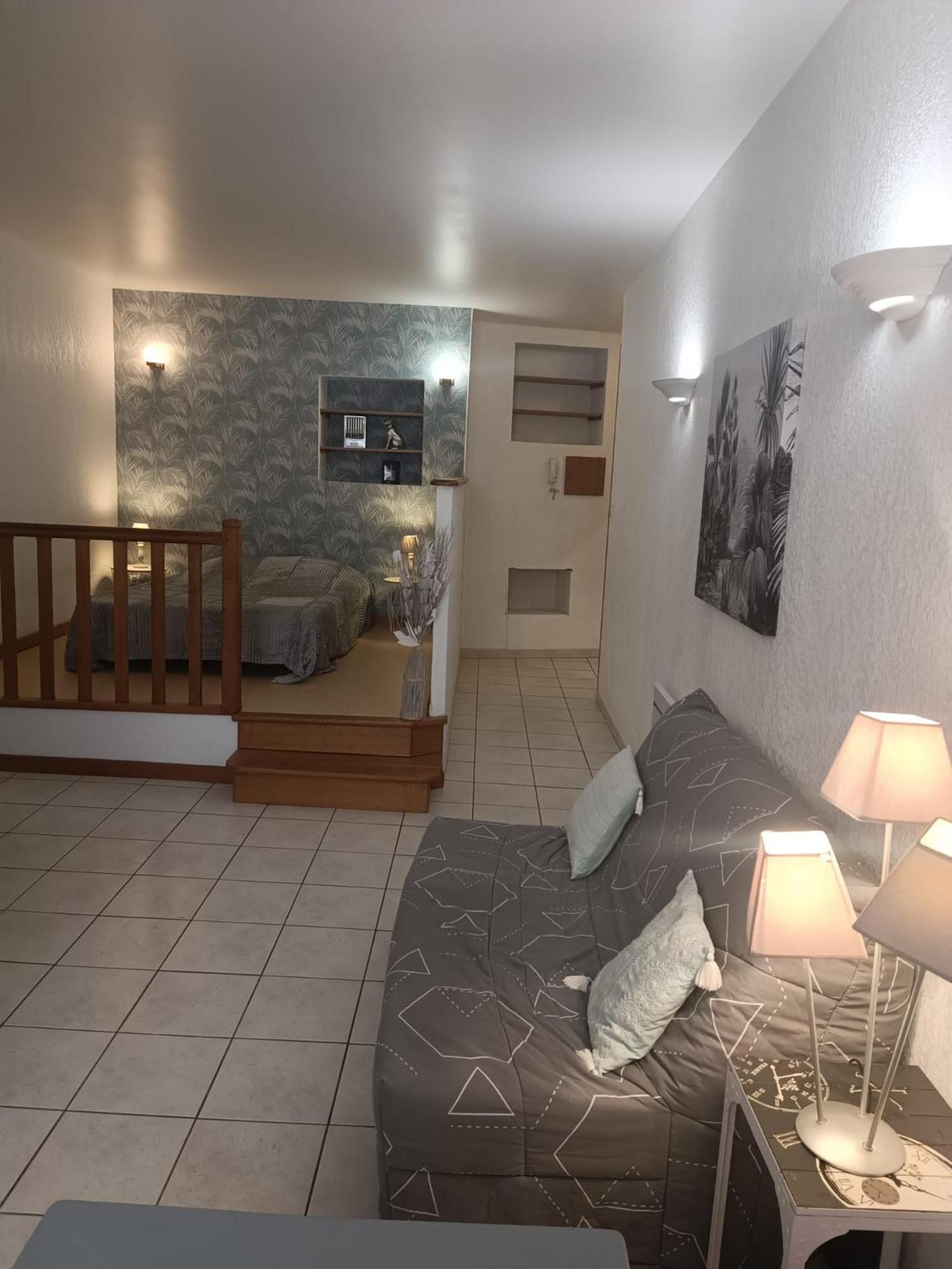 Romans-sur-Isère Grand Studio Meuble Chez Coco מראה חיצוני תמונה